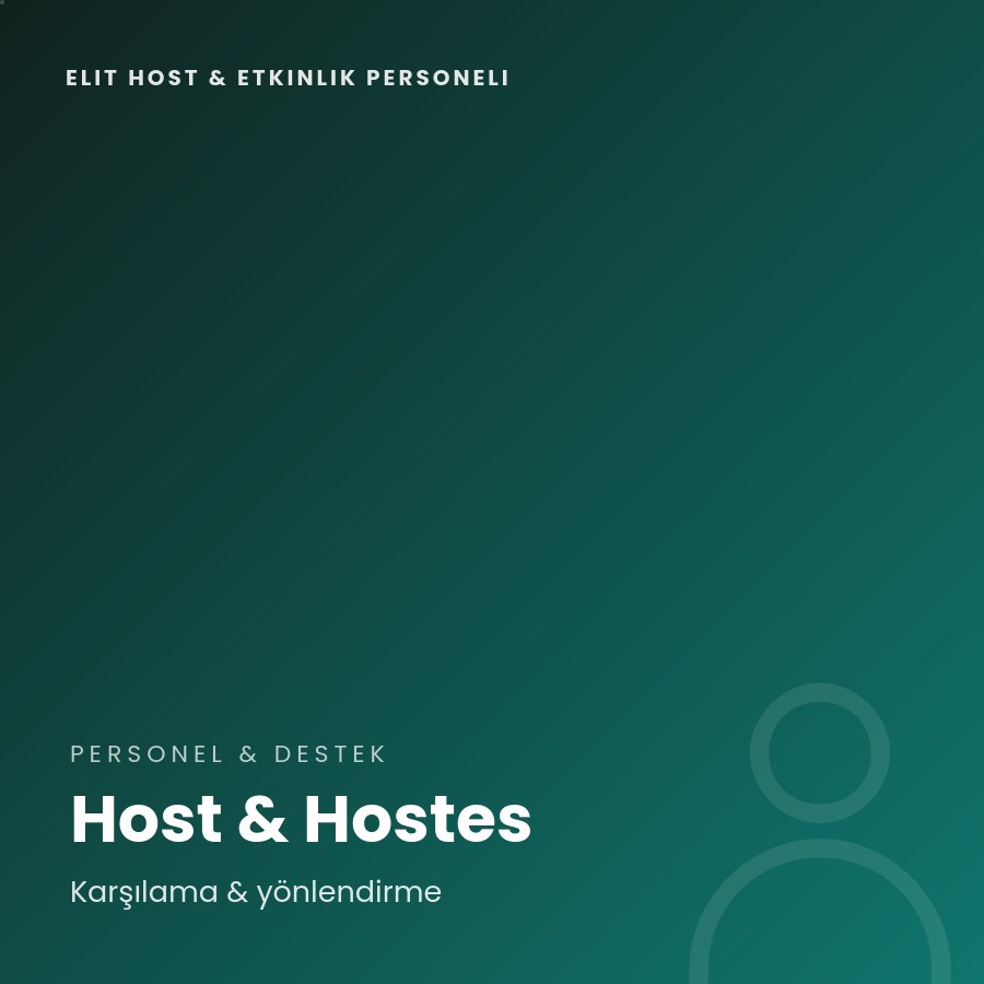 Elit Host & Etkinlik Personeli 1