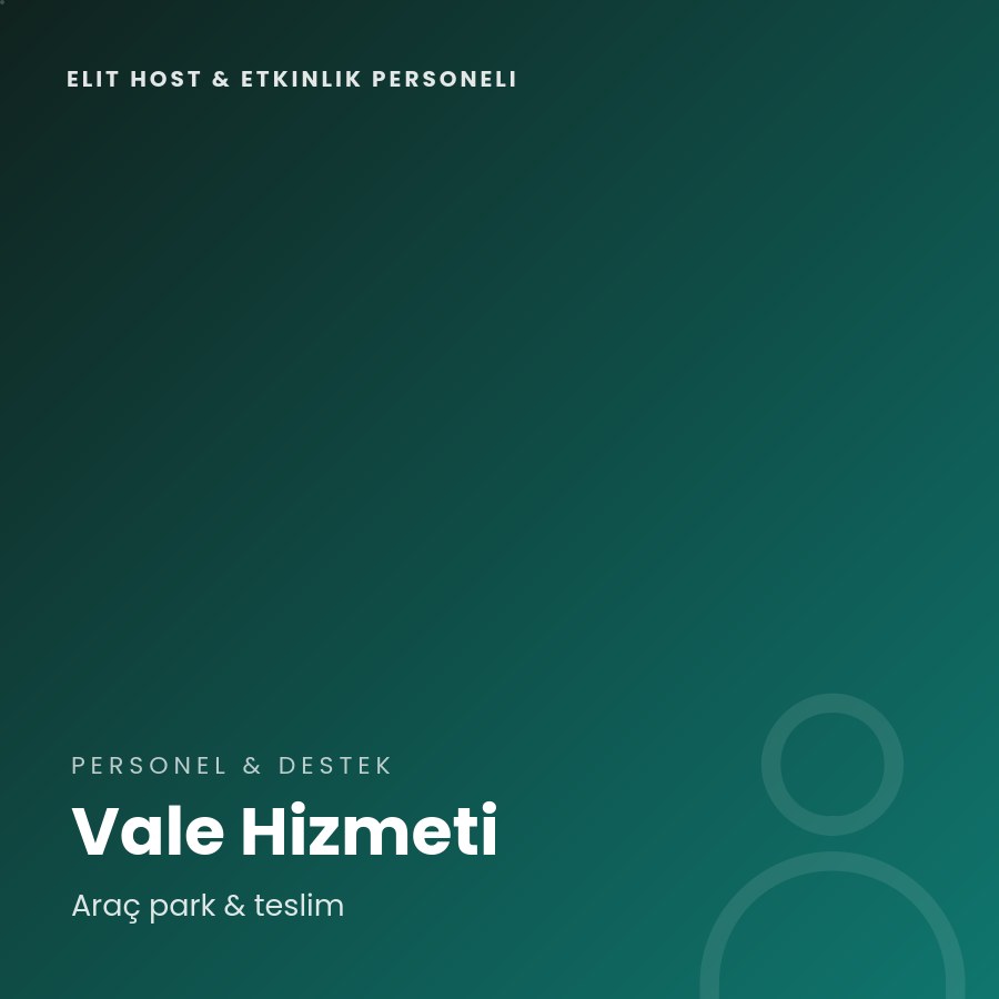 Elit Host & Etkinlik Personeli 3