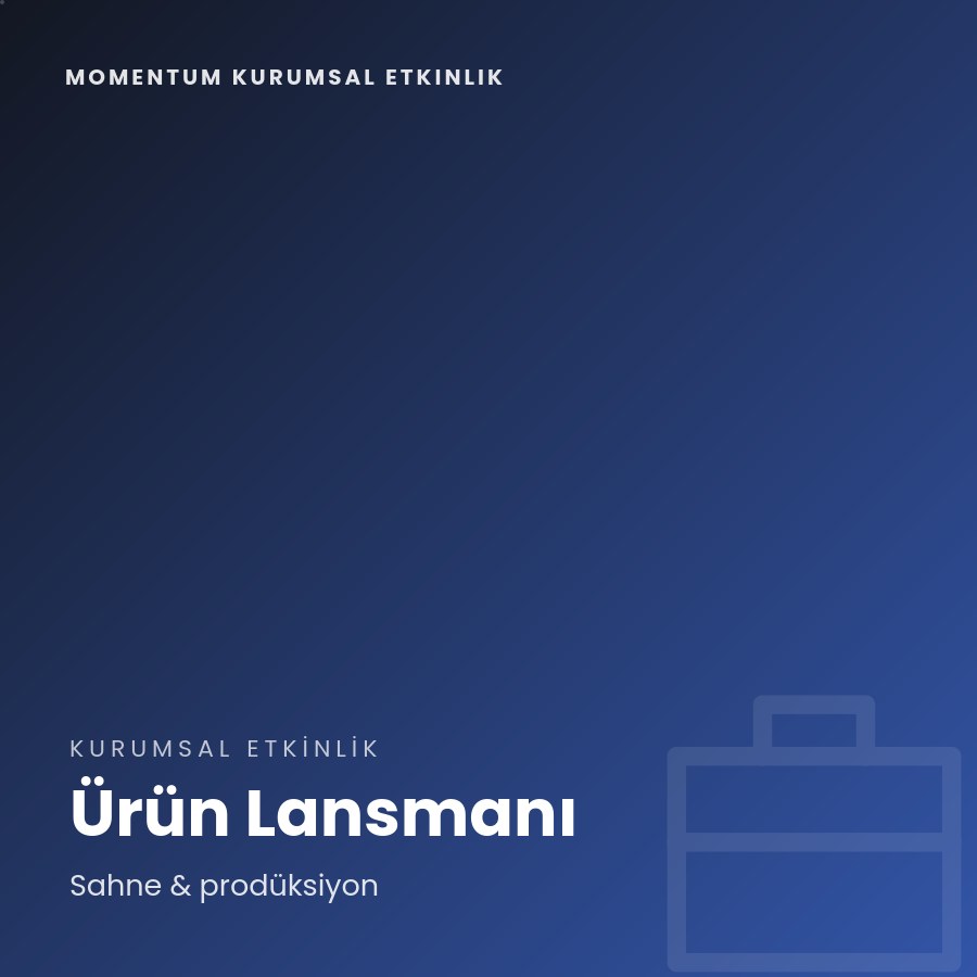 Momentum Kurumsal Etkinlik 1