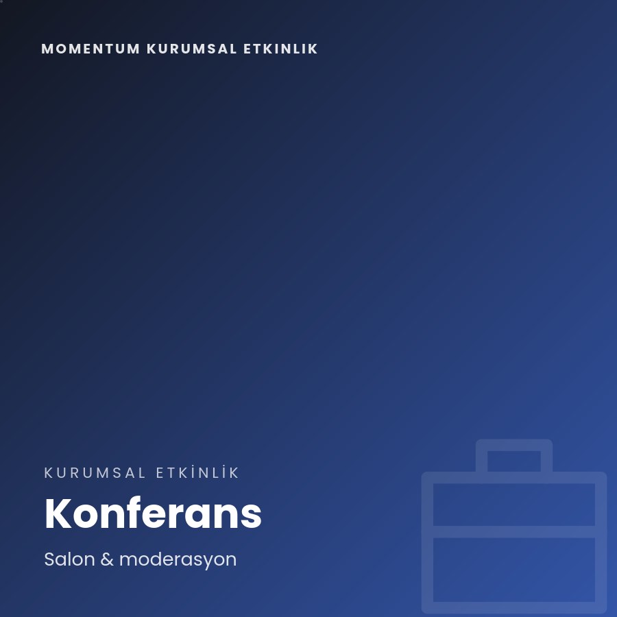 Momentum Kurumsal Etkinlik 2